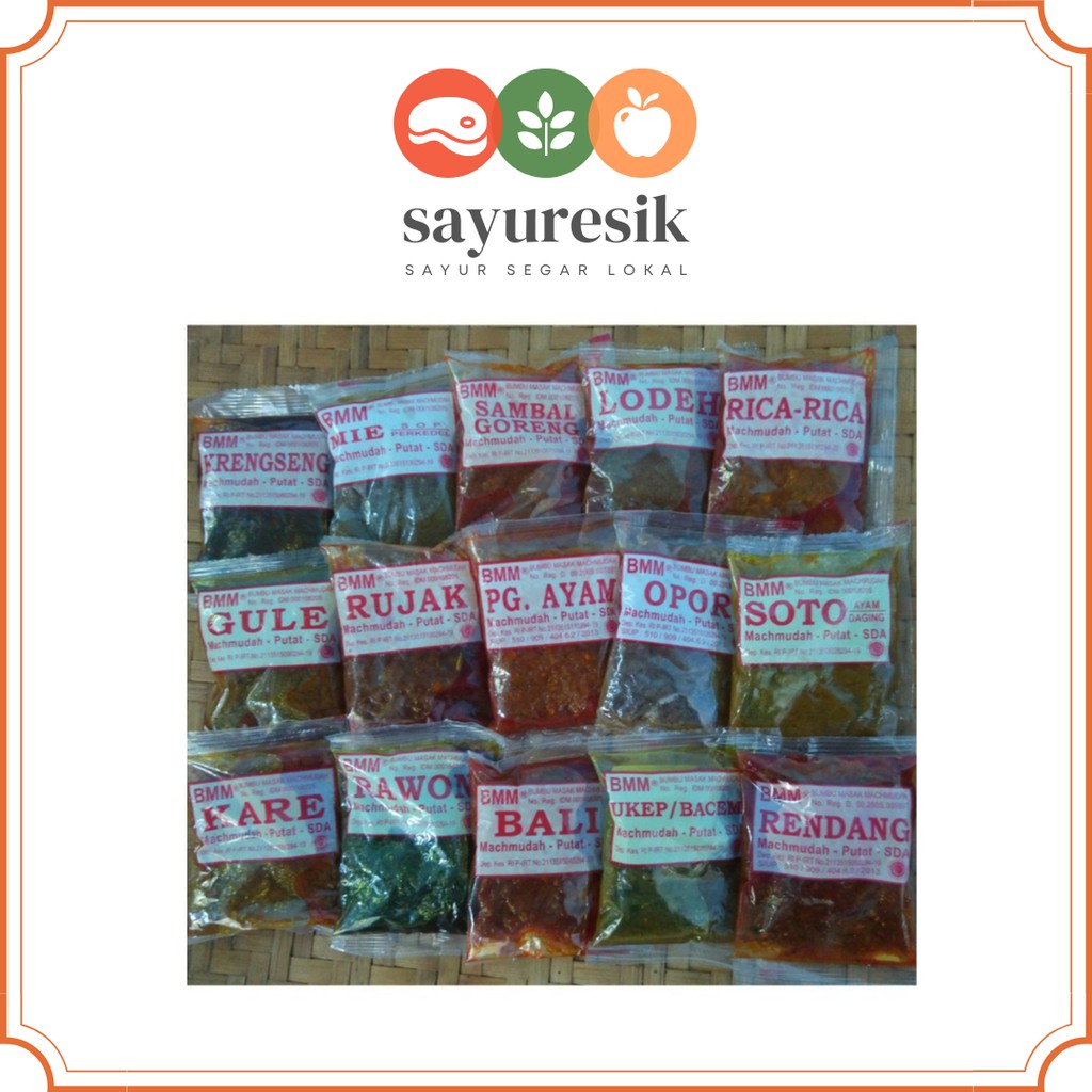 

[Pasar Kota Gresik] Bumbu Instan Aneka Masak Mahmudah Machmudah Mahmuda