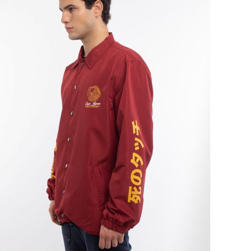 SEGERA BELI Erigo Coach Jaket Dragon Maroon