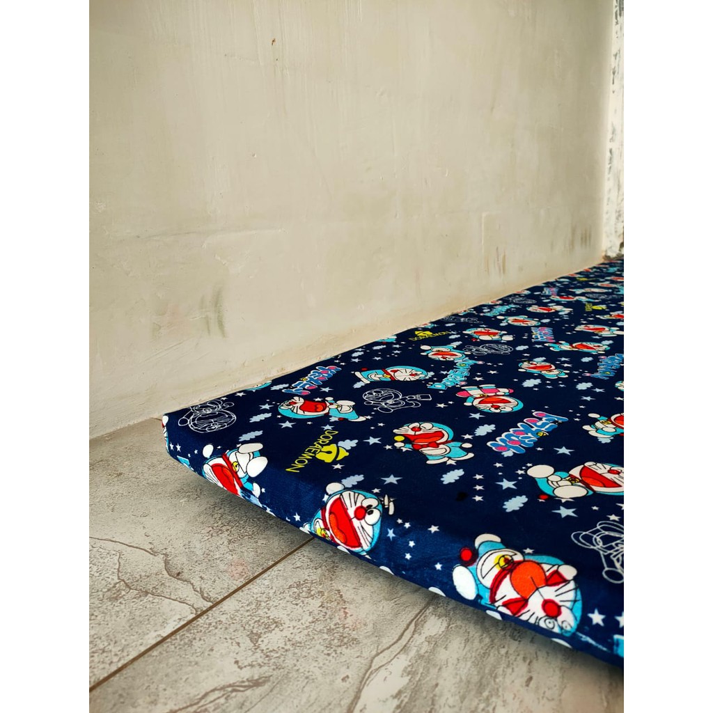 Kasur Busa Lantai Jumbo 180 x 180 x 3 CM Plus Sarung Bantal / Kasur Modern / Kasur Busa Lipat