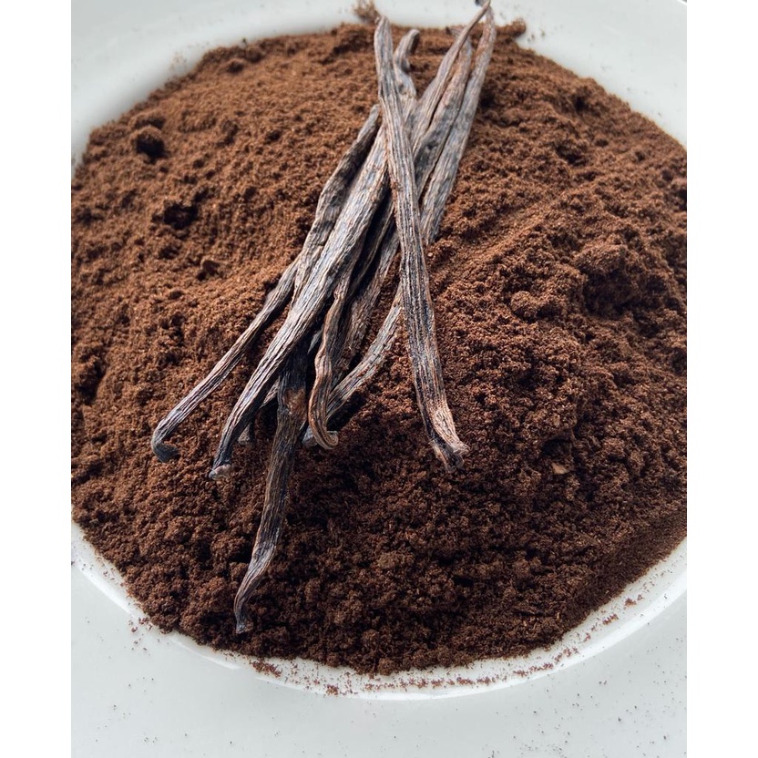 

NATURAL VANILLA POWDER ALAMI DARI BIJI VANILLA ASLI - 50Grams