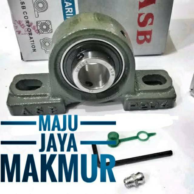 Pillow block laher bearing duduk UCP 204 - 12  as 19.05 mm merek ASB
