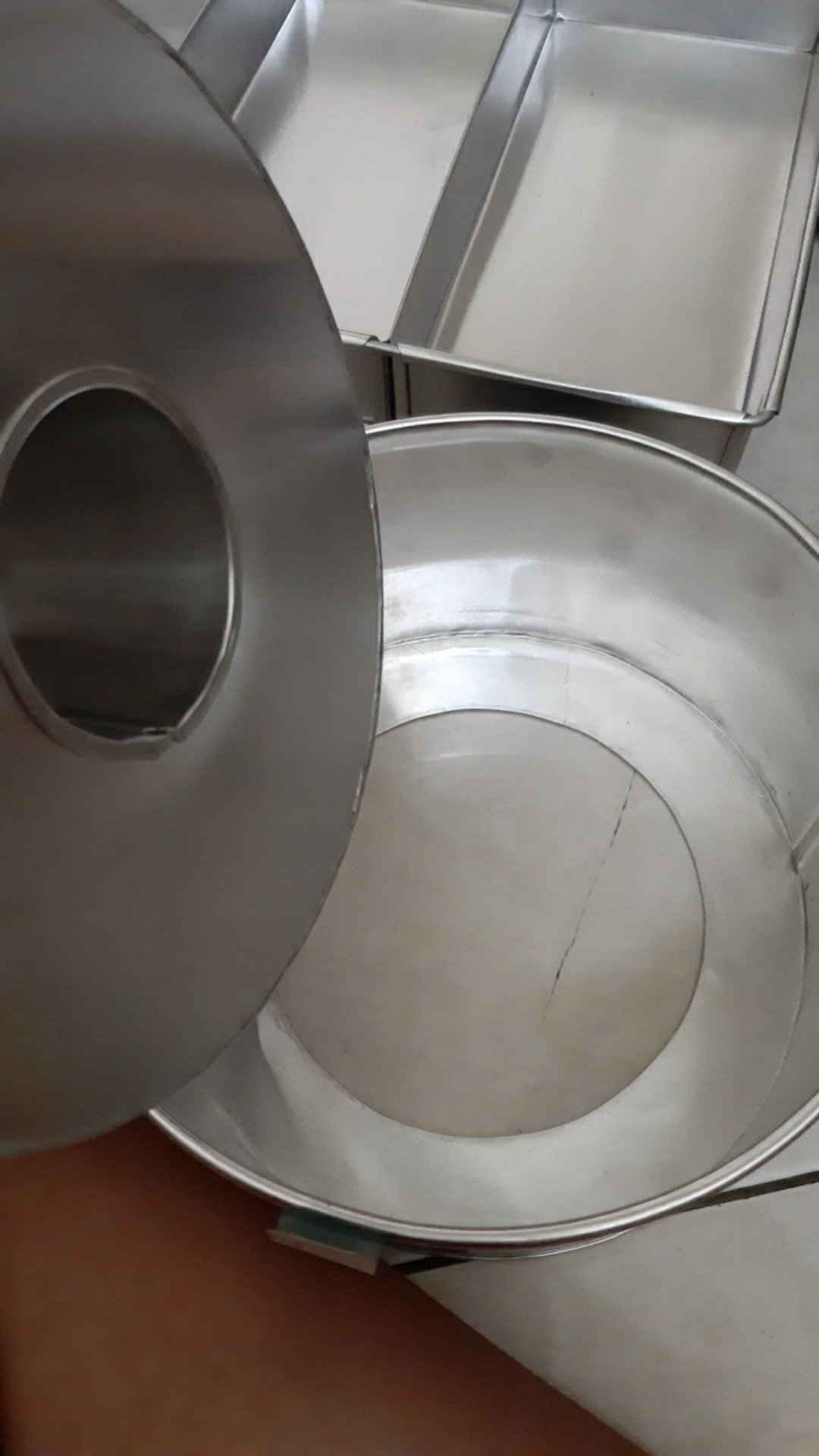 Loyang Chiffon Bulat  Lurus Tinggi 10 Cm