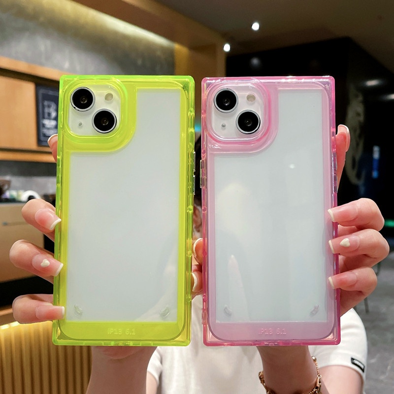 Casing IPhone 13 12 11 Pro X XR XS Max 7 8 Plus Motif Kunci Ruang Angkasa Warna Permen