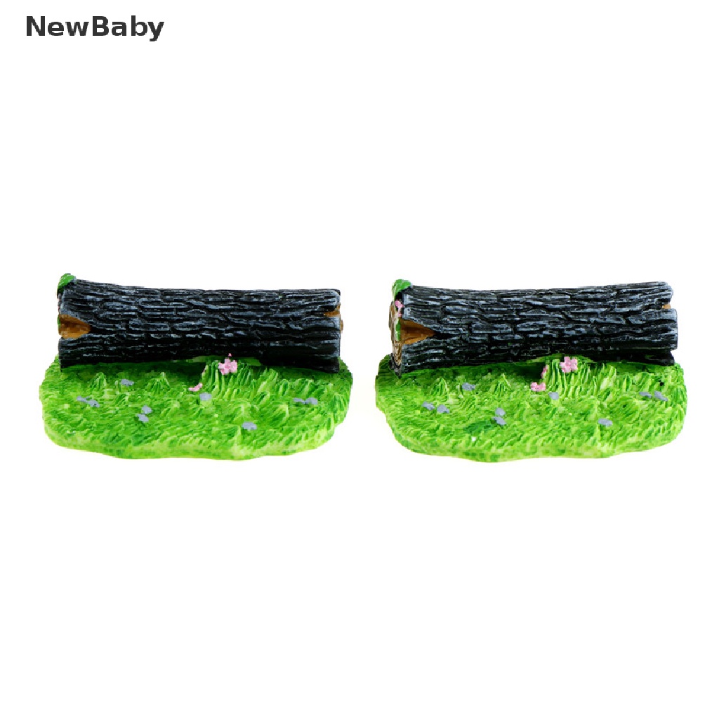 Newbaby 1Pc Miniatur Bangku Taman Bahan Resin Untuk Dekorasi Taman Minifairy Gardencraft DIY