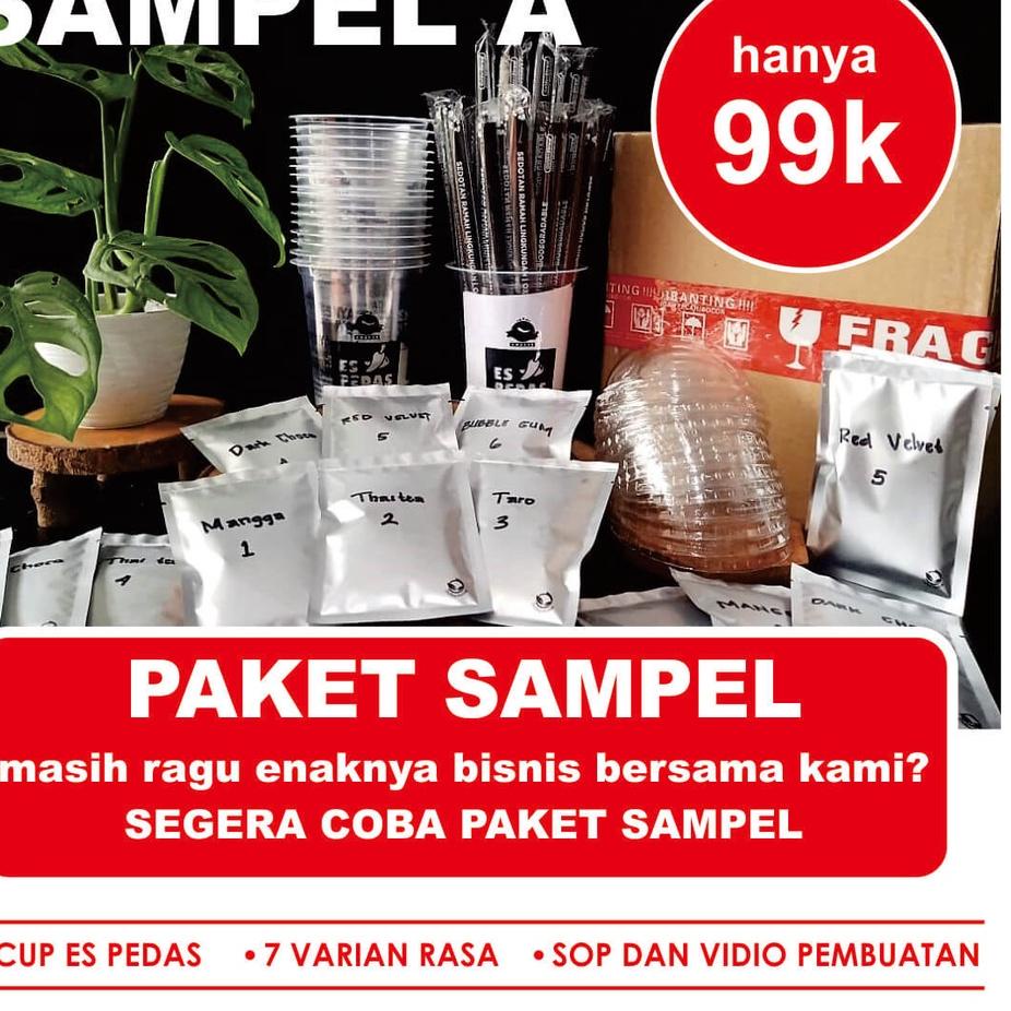 

❤[BIG ⚡ALE!!!]❤ Paket Sampel Caotea Es Pedas termurah se indonesia