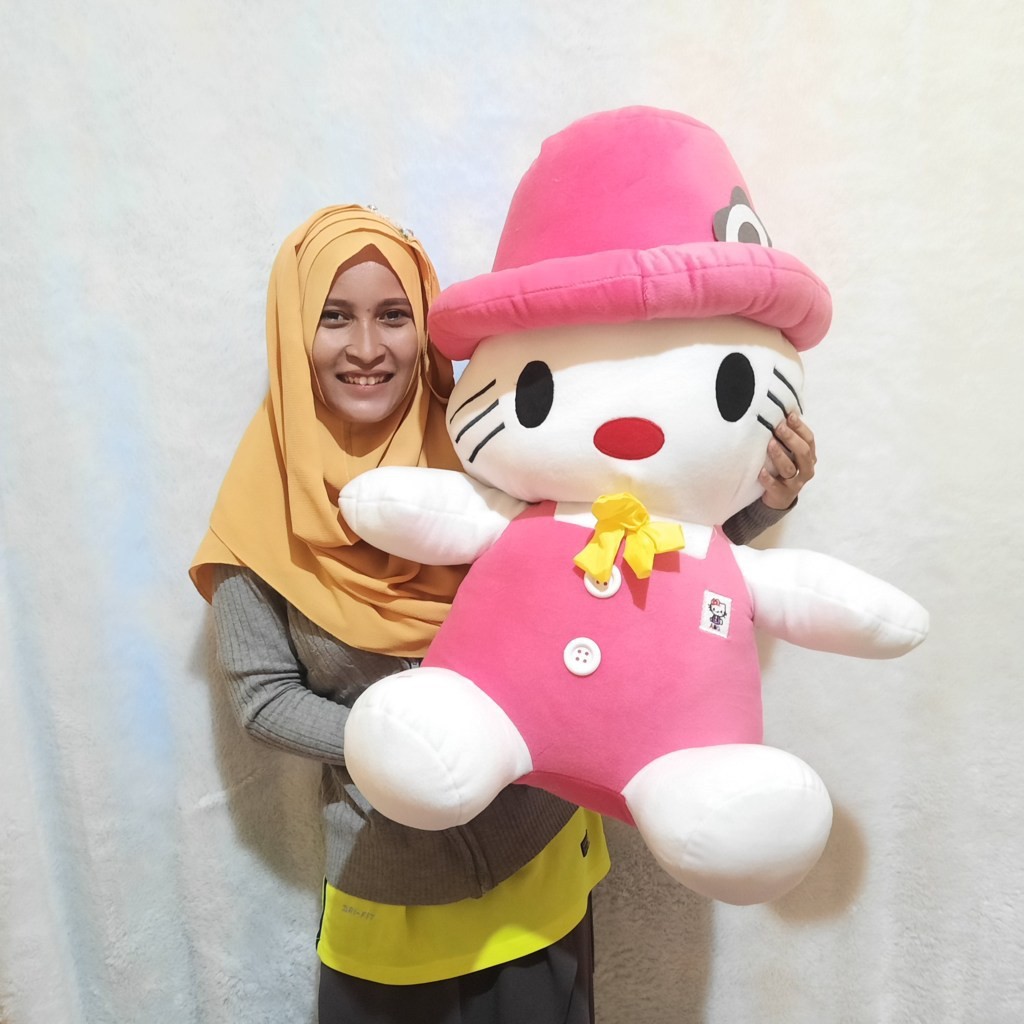 BONEKA TERMURAH Helo kity hello kitty topi jumbo MURAH