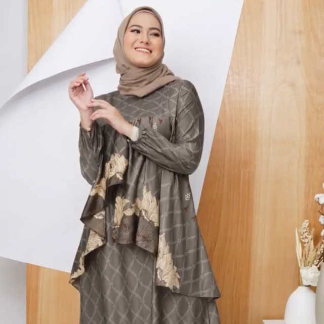 Ayu dress Stone by Local id