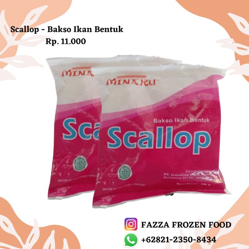 

Bakso Ikan Bentuk Scallop