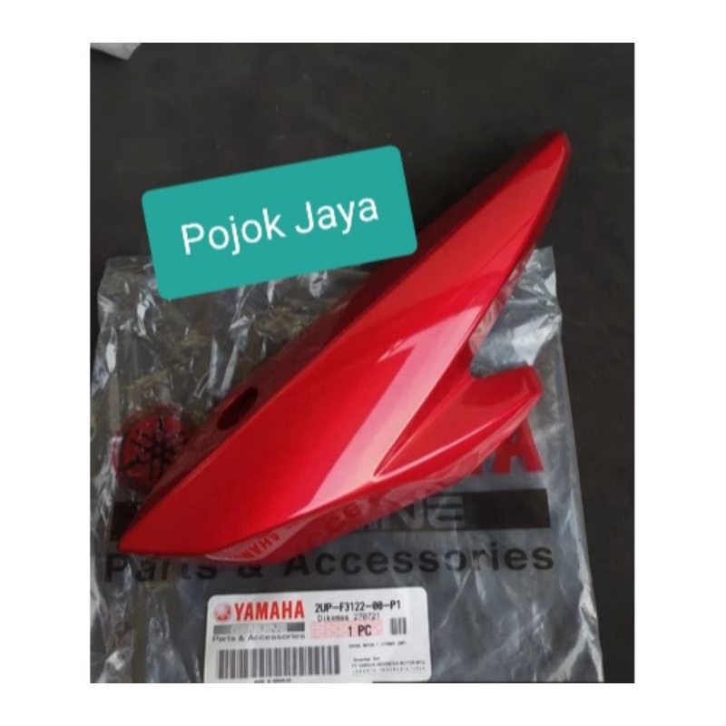Cover Kupingan Lampu Byson FI Kiri Merah Ori YGP 2UP-F3122-00-P1