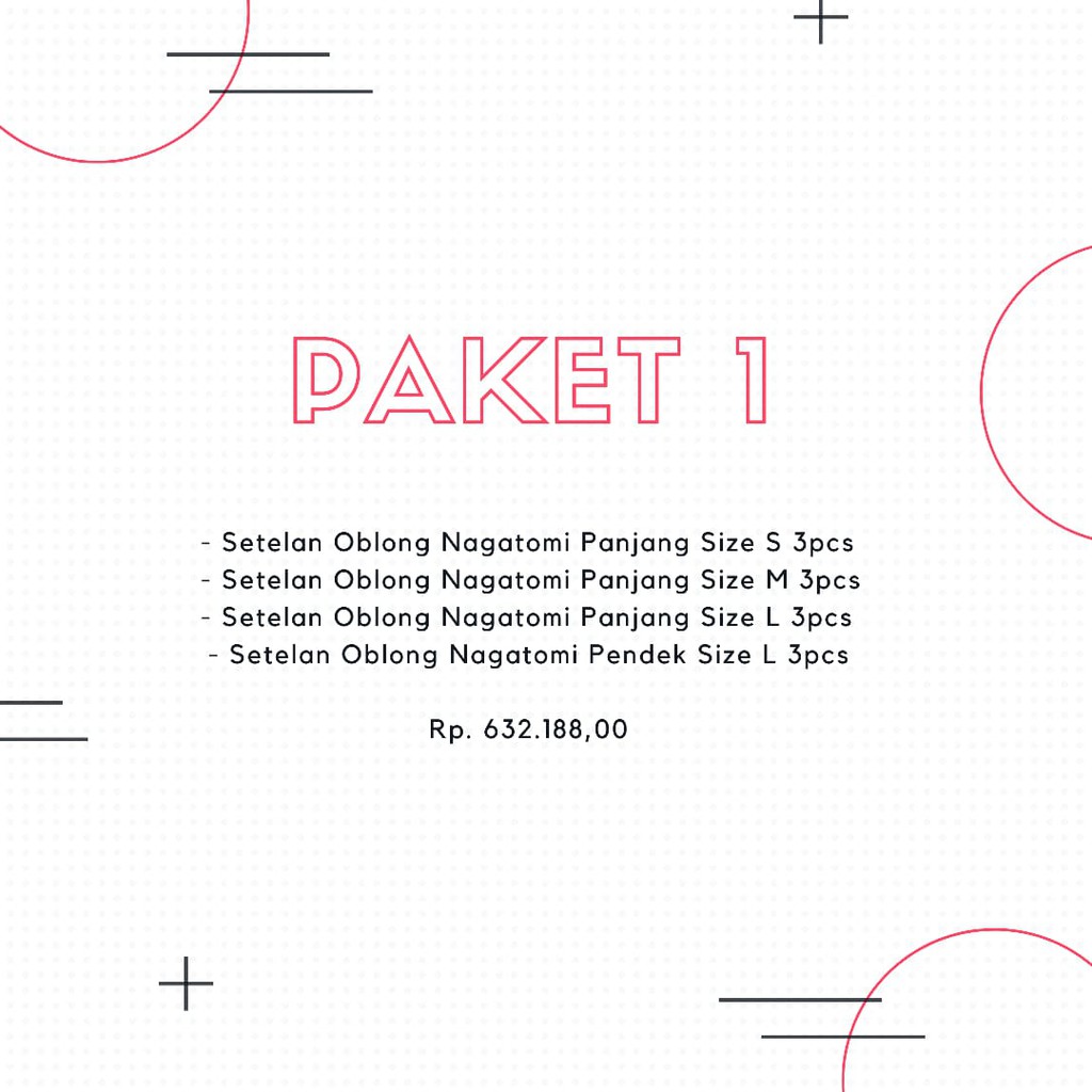 PAKET SAMPEL USAHA BAJU BAYI NAGATOMI