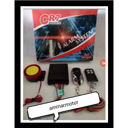Alaram Motor CR7 Bohante/Alaram motor Murah/Gembok motor /Kunci motor/ Alaram motor /pengaman motor