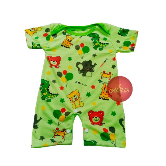 Romper Baju Bayi / Baju Bayi Jumper Bodysuits / Jumper Lucu Dapat 3 pcs