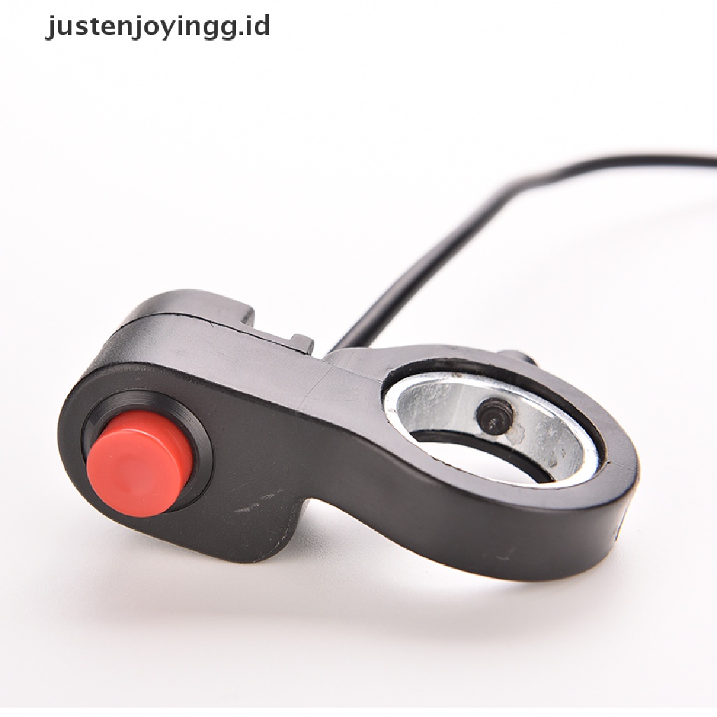 // justenjoyingg.id // 7/8&quot; Motorcycle Handlebar ATV SUV Bike Horn Starter Kill Switch On Off Button ~