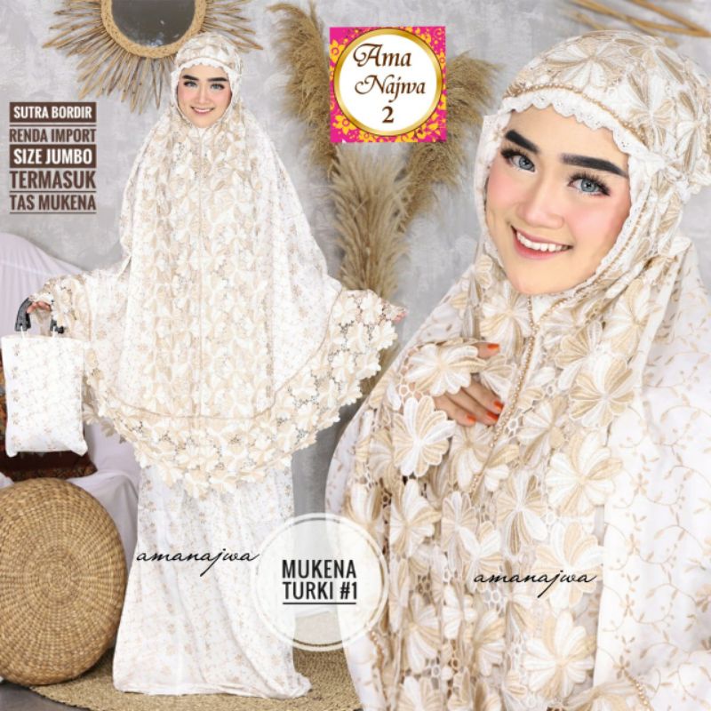 mukena kairo/mesir 2/shafiya/turki 1/istanbul 2/ayanza/turki 2 by ama najwa 2