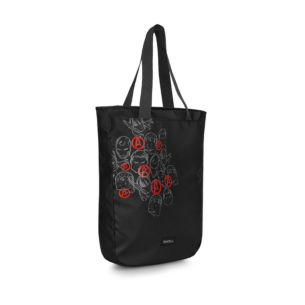 TORCH Depok Avengers 2 - Office Tote Bag - Heroes Collage Daegok Black