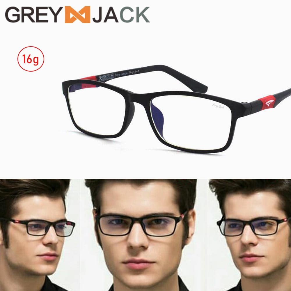 

Grey Jack kacamata anti radiasi blueray HP TV dan anti UV BF-13022