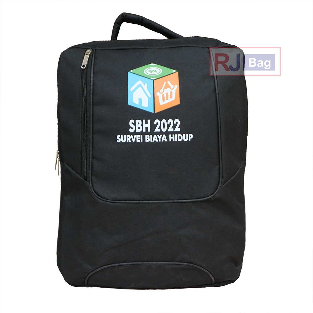 Ransel Custom Grosir Tas Polo Hitam SBH 2022 Survei Biaya Hitam Grosiran Murah Bagus Ransel Kerja Tas Gendong Pria Polo