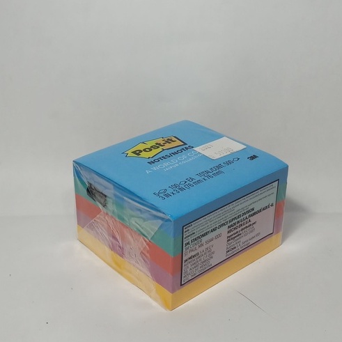 

[Cuci Gudang] POST-IT - Sticky Notes 654-5UC Jaipur Collection (3in x 3in)