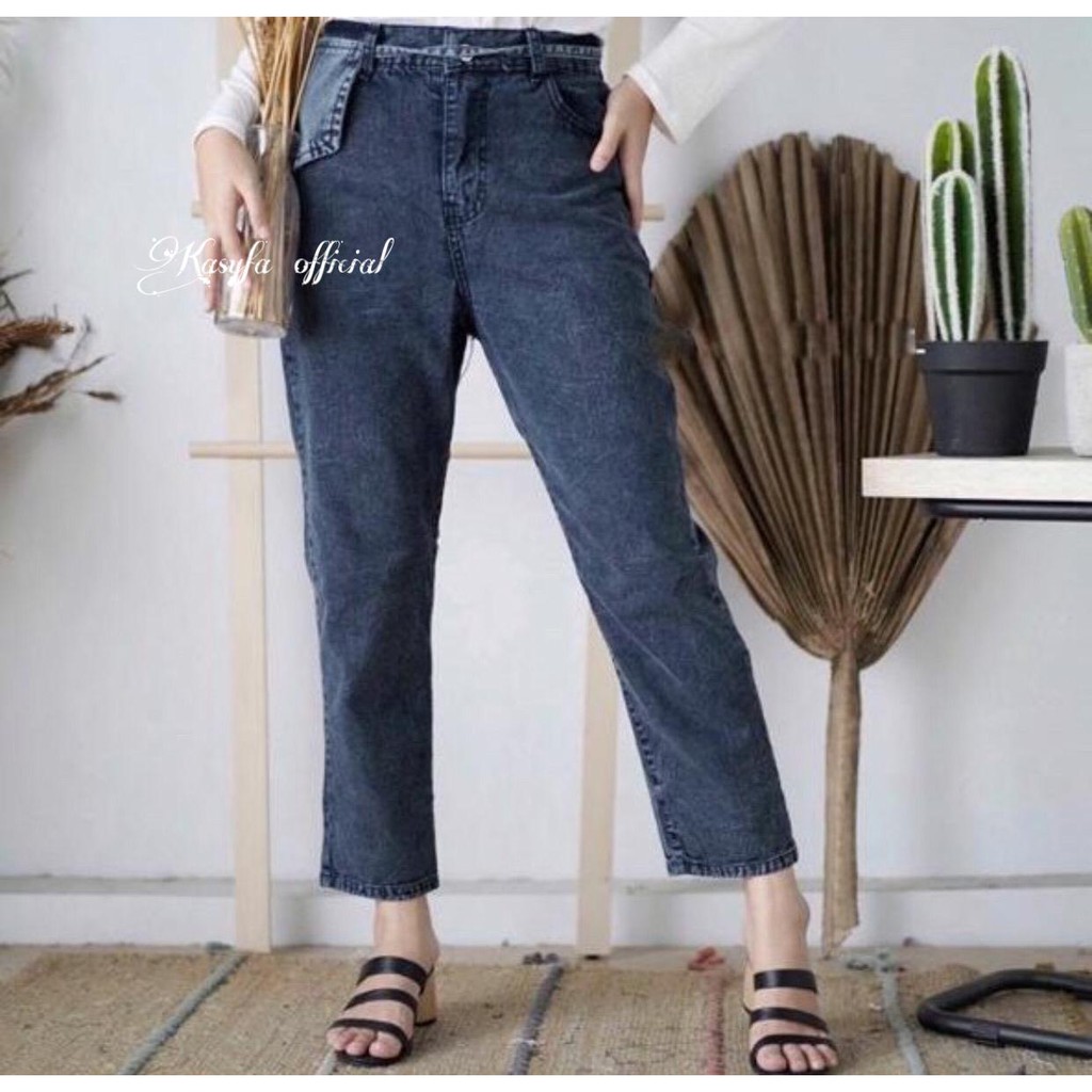 POKITA PANTS BAGGY JEANS VARIASI KANTONG LUAR