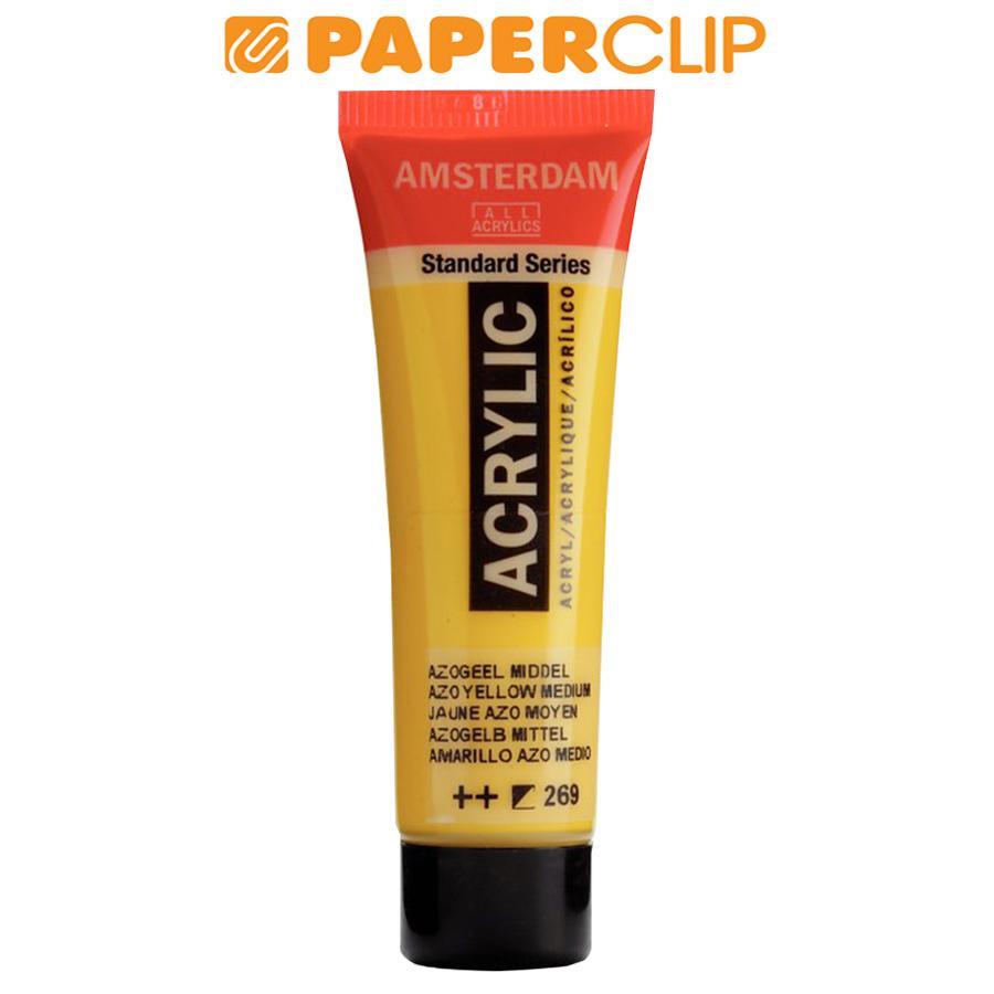 

CAT ACRYLIC AMSTERDAM S1 AZO YELLOW MEDIUM 17042690AAC 20ML