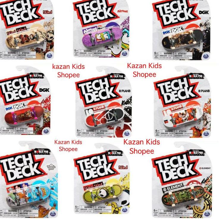 Siap Kirim.. Tech Deck Fingerboard 32mm Single Pack Edition