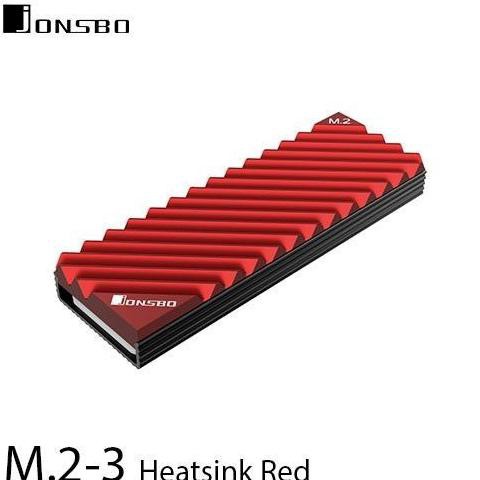 Jonsbo M.2-3 Ssd Nvme M2 Heatsink Cooling - Red Termurah