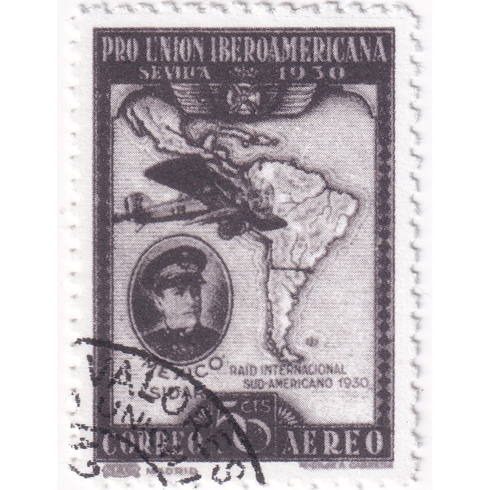 

Prangko Spain 1930 - Completion of the Ibero-American Exhibition, Seville 50C black Used