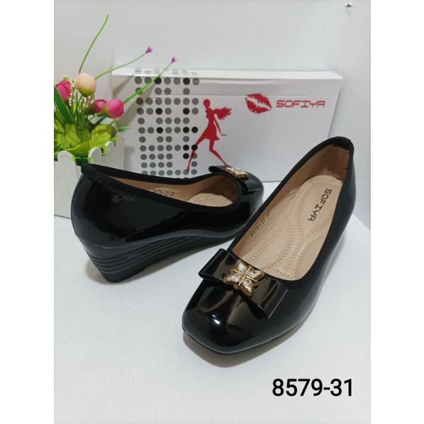 SEPATU WEDGES SOFIYA 8579-31 / SEPATU KERJA