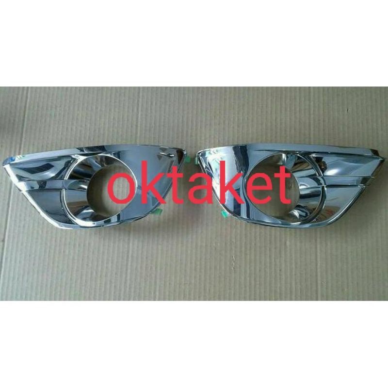 cover foglamp grand innova 2012-2013 chrome