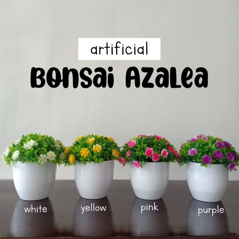Artificial Bonsai Azalea