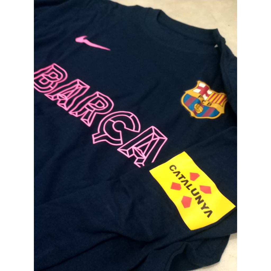 KAOS COMBED 30S BARCA RAKUTEN BARCELONA RAKUTEN CUP BAJU TSHIRT