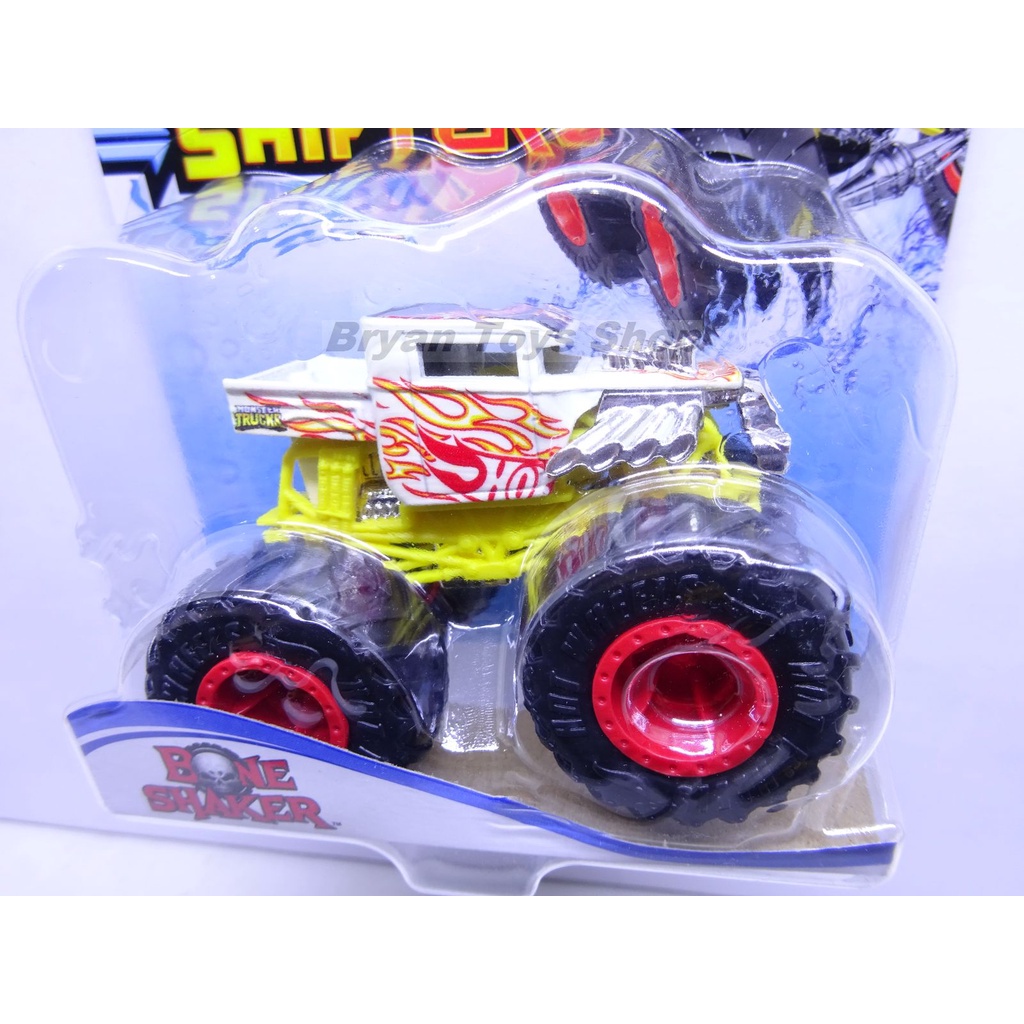 Hot Wheels Monster Trucks Color Shifters Bone Shaker