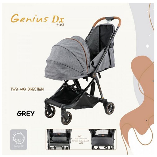 Stroller Bayi Baby Elle Genius S-352 GENIUS DX 355 Kereta Bayi BabyElle Genius