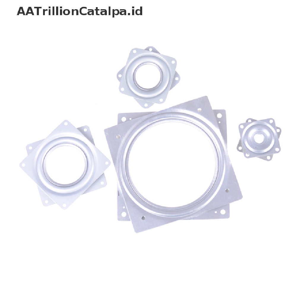 【AATrillionCatalpa】 Metal Lazy Susan Bearing Rotating Swivel Turntable Plate Desk Table ID