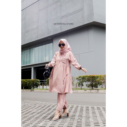 Set Tunik Raina by Chatifa Original