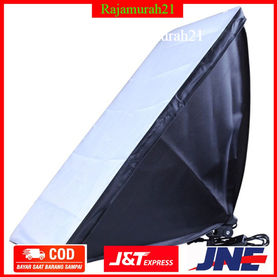 PROMO TaffSTUDIO Payung Softbox Reflektor 50x70cm E27 Single Lamp Socket - Black