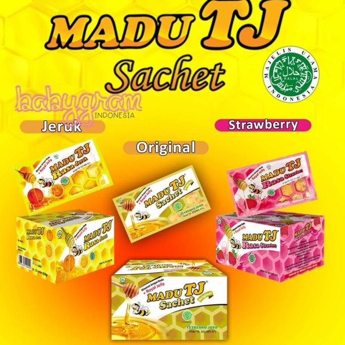

Cuci Gudang Awal Tahun Madu TJ SACHET 1 Box isi 12 Sachet Cuci Gudang Awal Tahun