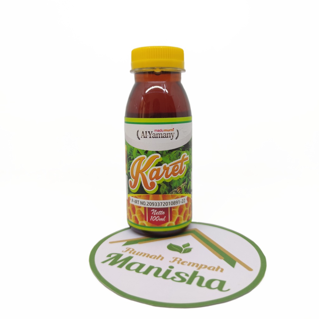 Madu Bunga Karet Madu Murni Al-Yamany 100ml