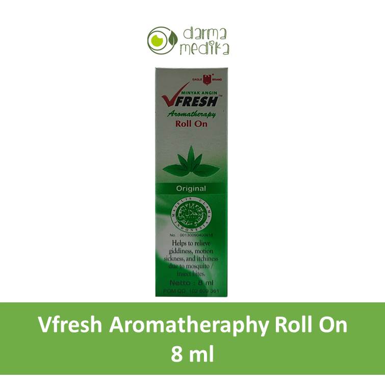 VFresh Aromatherapy Roll On Original &amp; Hot 8ml 8 ml