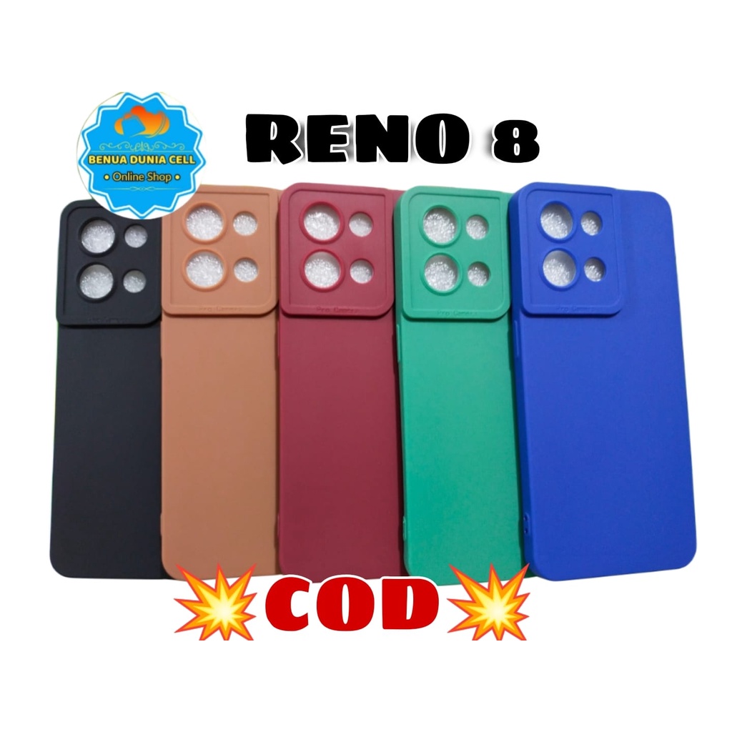 RENO 8, RENO 8 PRO - SOFTCASE PRO KAMERA PC OPPO RENO 8 // RENO 8PRO - BDC