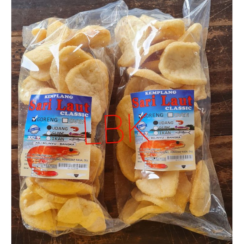 Kemplang Udang Goreng Sari Laut