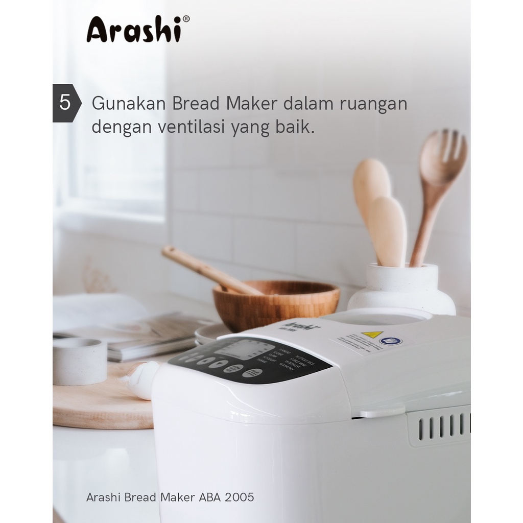 Digital Bread Maker ABA 2005 / Mesin Pembuat Roti Otomatis