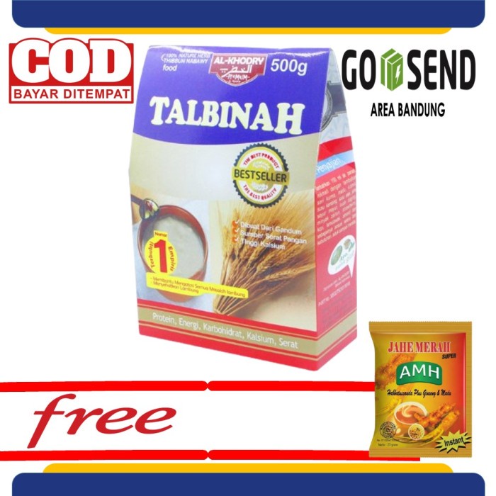 

PROMO [COD] Tepung Talbinah Al Khodry 500 gr
