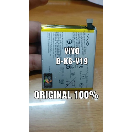 BATERAI VIVO V19 / B - K6 BATRE VIVO B K6 V 19 V19 ORIGINAL