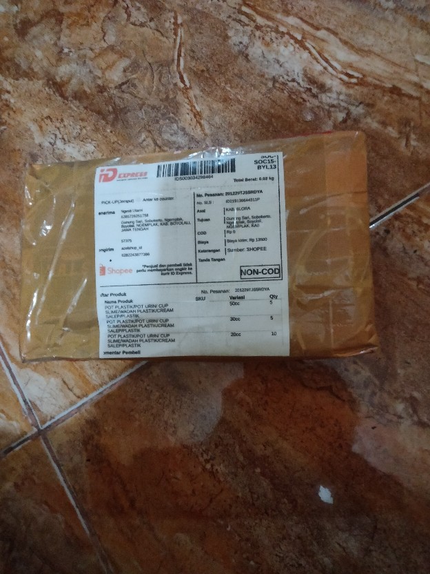 Pot Plastik/pot Urin/ Cup Slime/wadah Plastik/cream Salep/plastik