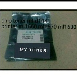 

CHIP TONER MLT104 for PRINTER SAMSUNG ML-1660 ML-1670 ML-1680 Laserjet 1660 1670 1680