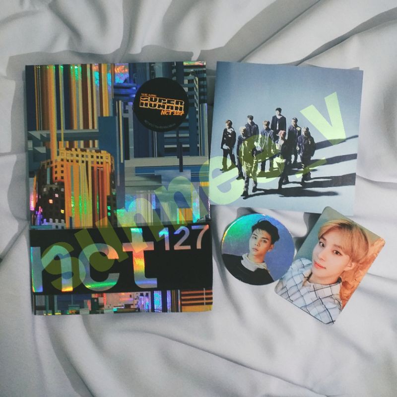 ALBUM NCT SUPERHUMAN CC JOHNNY PC JUNGWOO