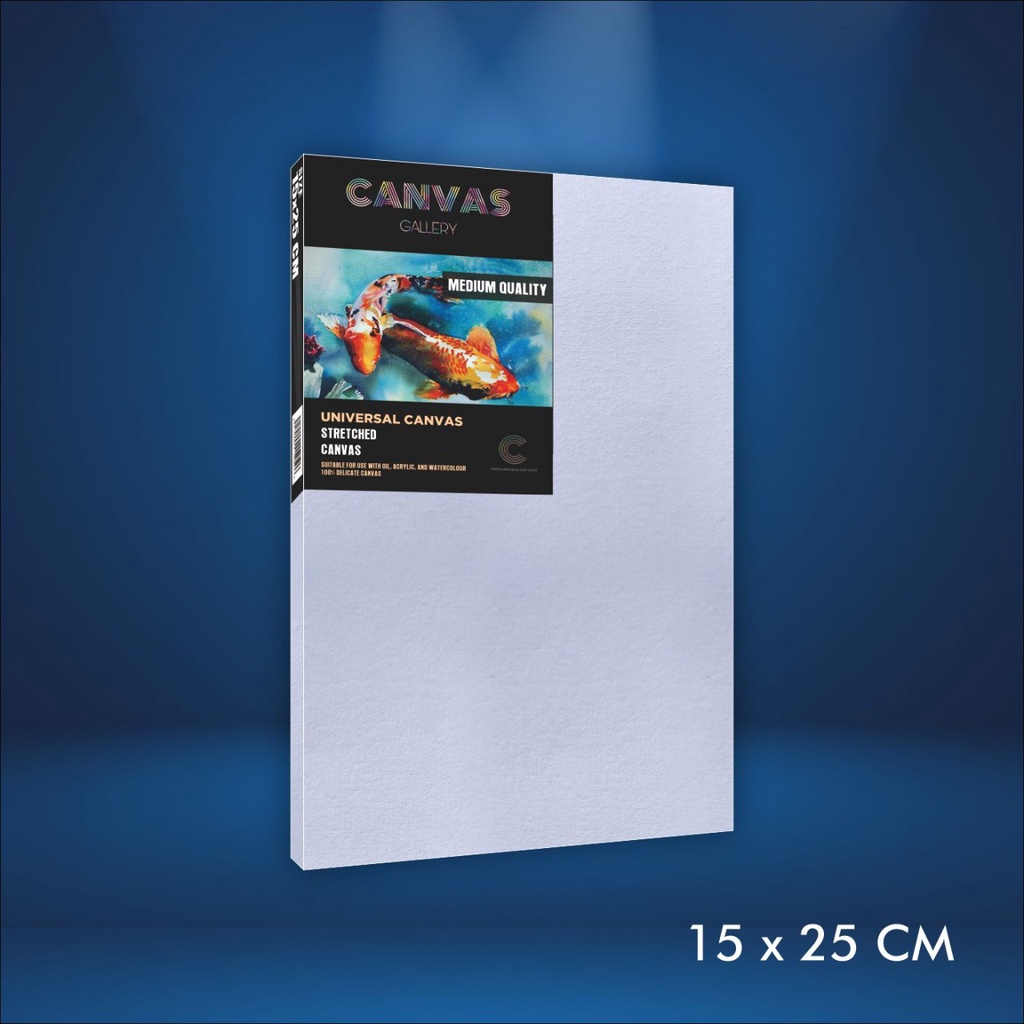 

KANVAS LUKIS 15X25 CM / WATER COLOR CANVAS / WHITE CANVAS / KANVAS / CANVAS - MEDIUM QUALITY