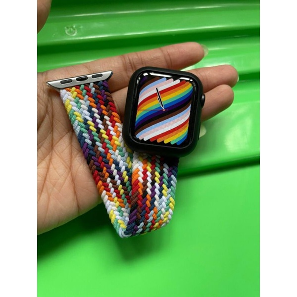 Braided Solo Loop Strap Smartwatch iWatch Series 8 7 6 5 4 3 2 1 SE