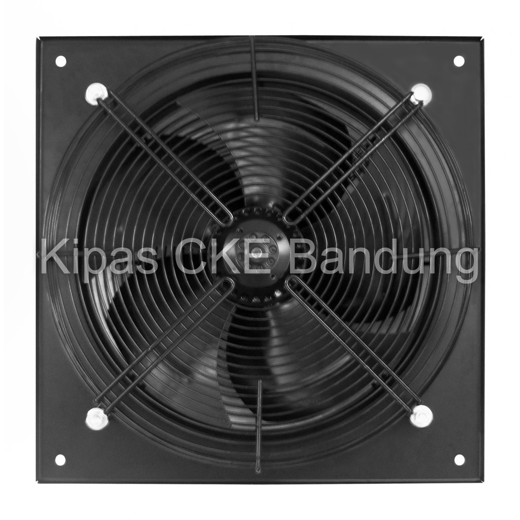 Exhaust Fan CKE 14 Inch Black ME-YDWF-350-NB Kipas Blower Eksos Hitam Dinding Ventilasi Udara Gedung